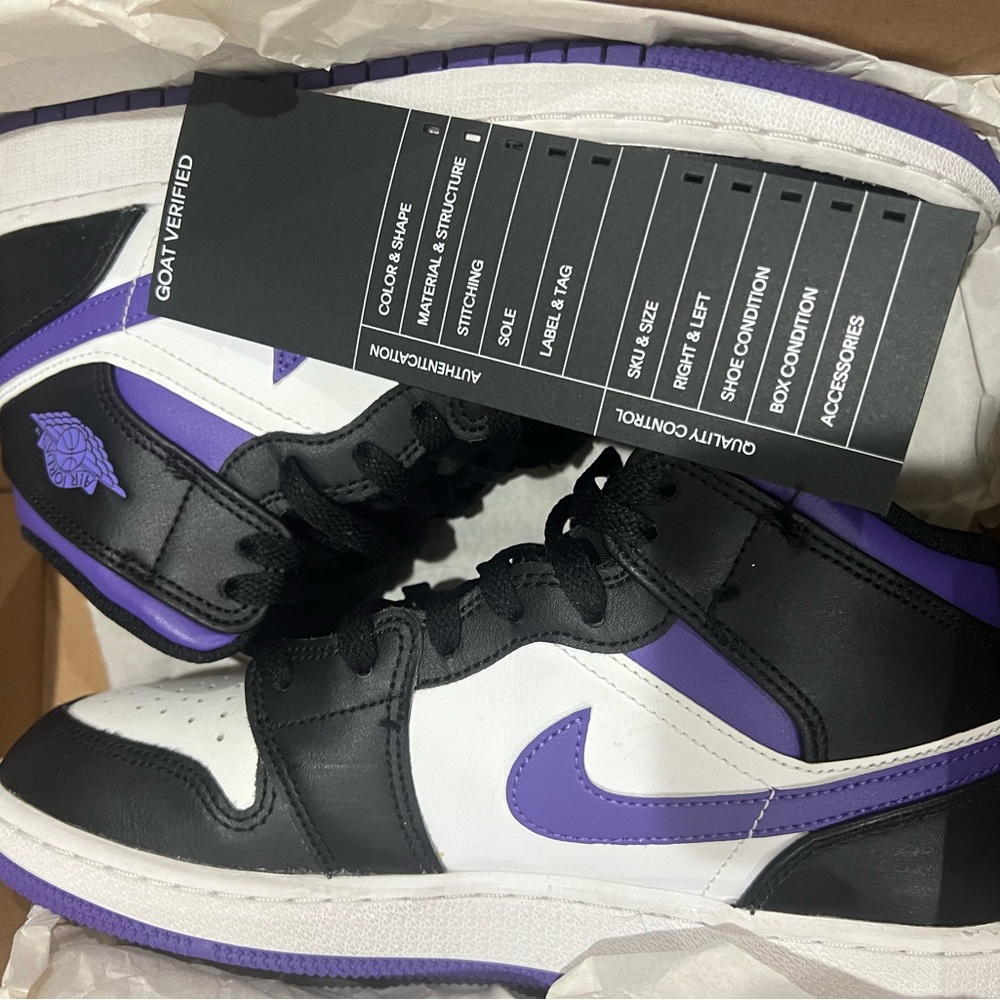 Jordan 1 Purple dark iris